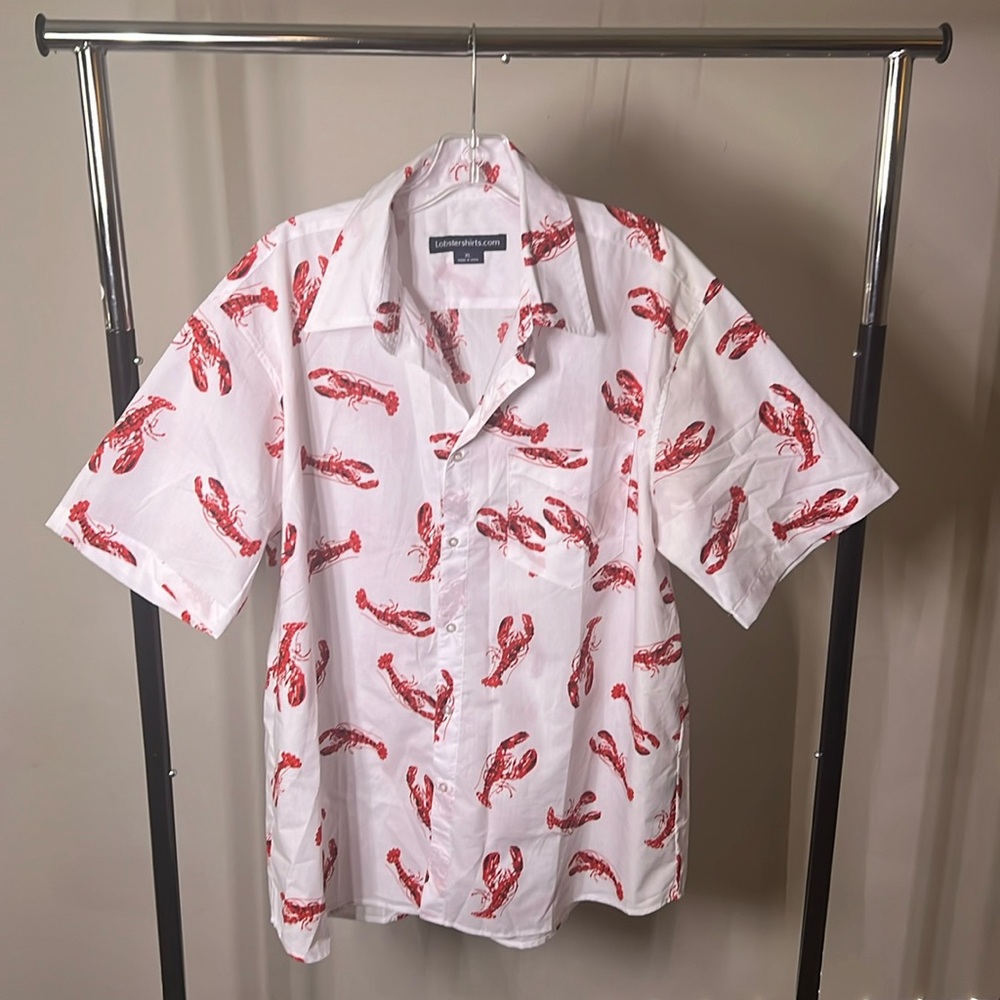 AS SEEN IN SEINFELD, the LOBSTER SHIRT! • NEVER WORN! True statement shirt!
